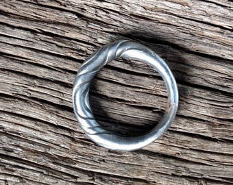 Iron ring oathring pure iron Viking
