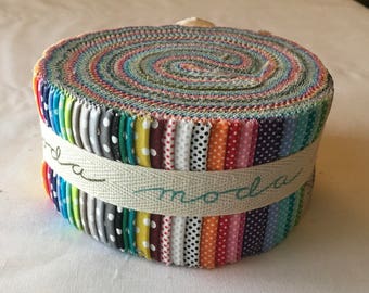 Polka dot jelly roll | Etsy