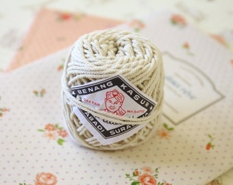 natural Cream Alibaba cotton string twine ball