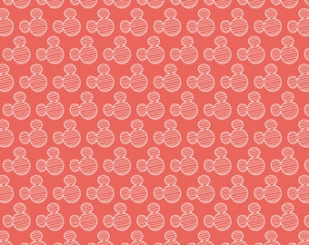 Silhouette in Orange - Licensed Disney Fabric - you choose the cut