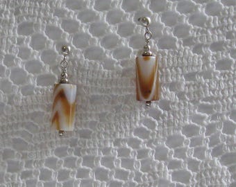 Brown Sardonyx earrings