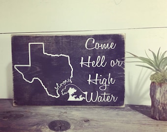 Texas Strong - Hurricane Harvey - Hurricane Relief Fund - Hurricane Harvey Fundraiser - Come Hell or High Water - Pray for Texas