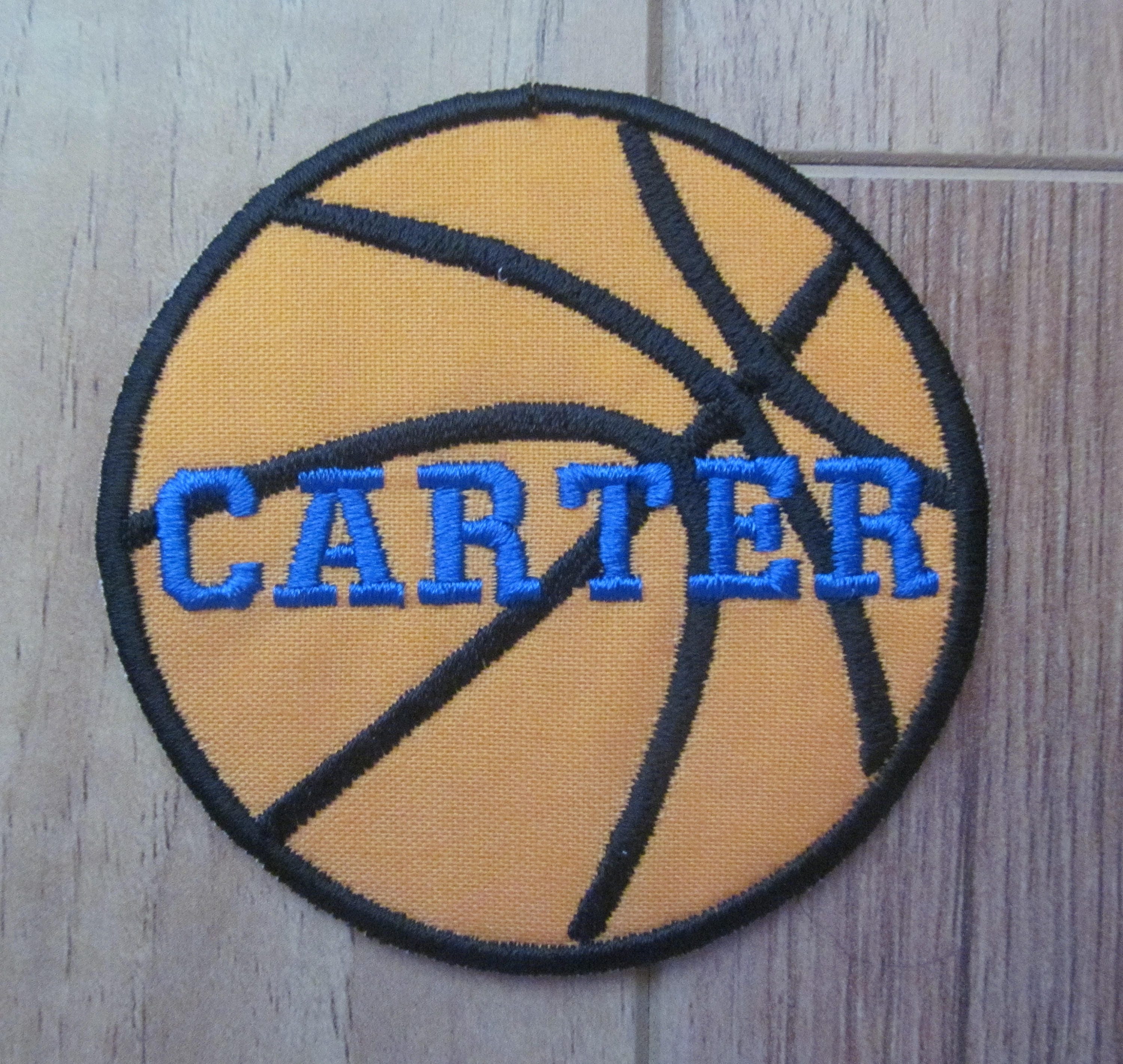 Personalized Basketball Patch Monogram Patch Monogram