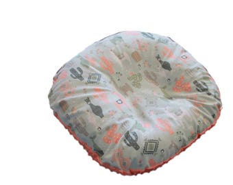 Boppy lounger cover, newborn lounger cover, cotton lounger cover, llama lounger cover, ships today