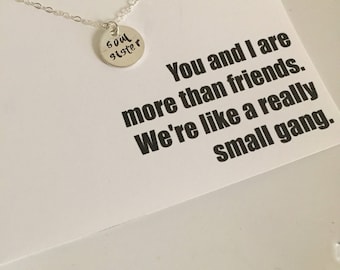 Soul Sister Necklace | Best Friend Necklace | More than Friends | Sister Necklace | Friendship Jewelry | Personalized Necklace