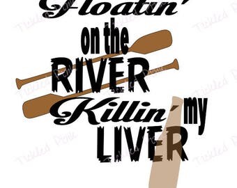 Download Floatin on the river | Etsy