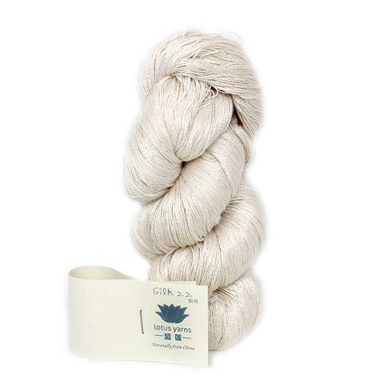 Etoffe de soie fil 500mtrs / 50g/pelote tricot / tissage