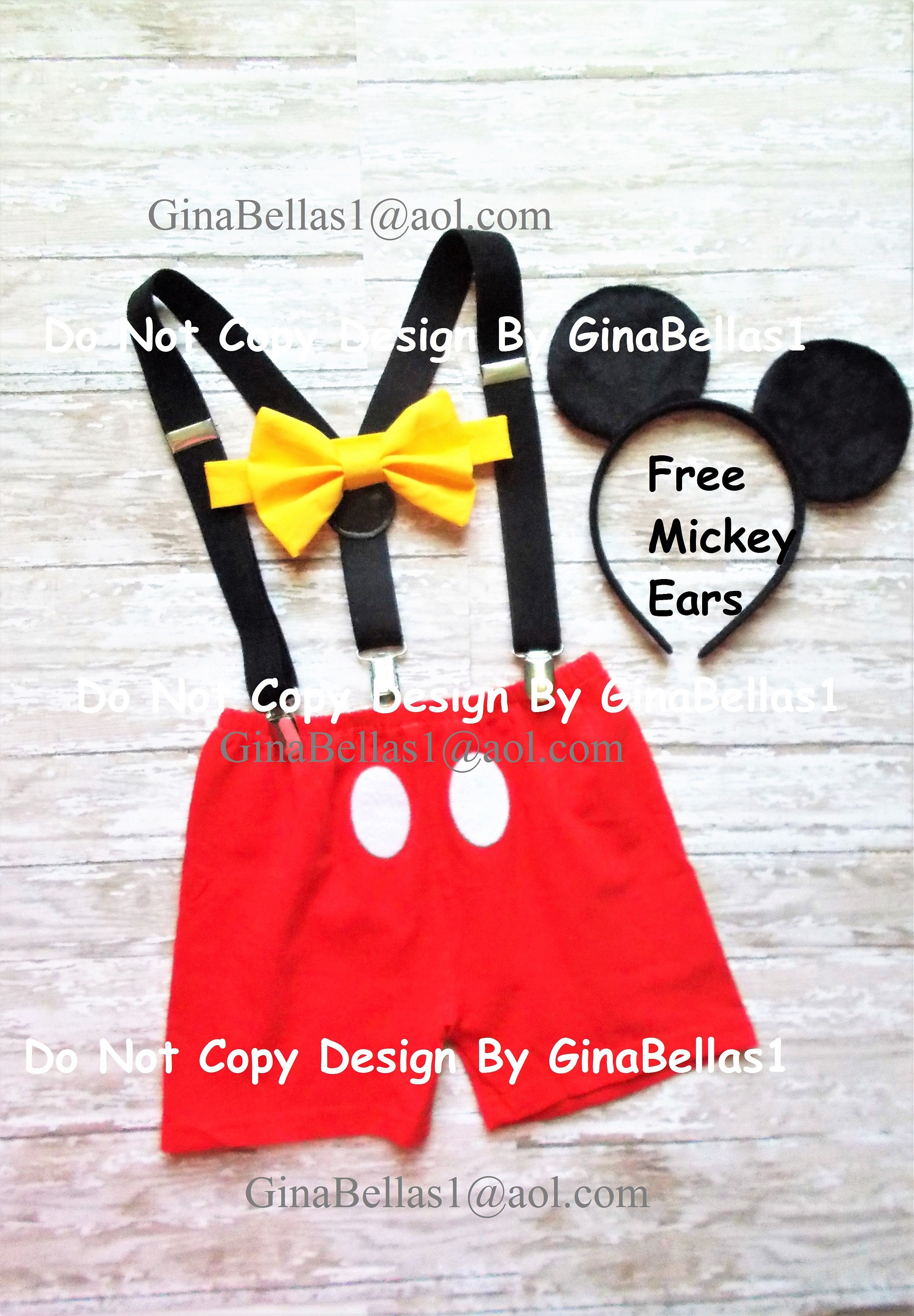 mickey smash cake outfit