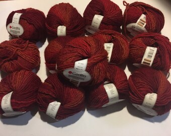 Lot de 13 pelotes Gedifra Fashion tendance rayure fil fil italien Destash