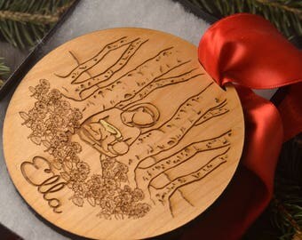 personalized angel baby loss ornament, personalized infant loss, miscarriage still born
