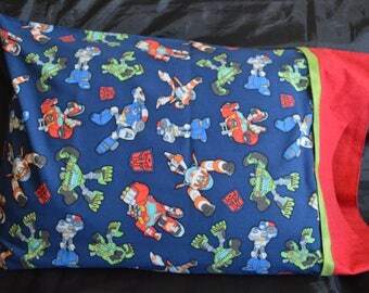 Rescue Bots Transformer Standard/Queen Pillow Case