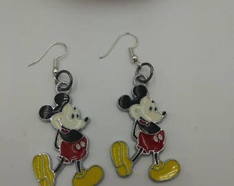 Mickey mouse earring | Etsy