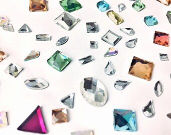 Haberdashery ironfix strass mix / Malicieuse diy shop