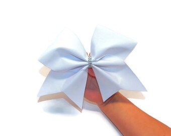 Bright White Cheer Bow