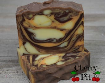 Orange Clove Shea Butter Soap - Handmade Soap - All Natural Shea Butter Soap