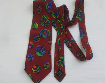 Original MISSONI® Cravatte. Exclusive designer necktie / tie. First class craftsmanship and high quality. Made in Italy. 100% silk. VINTAGE