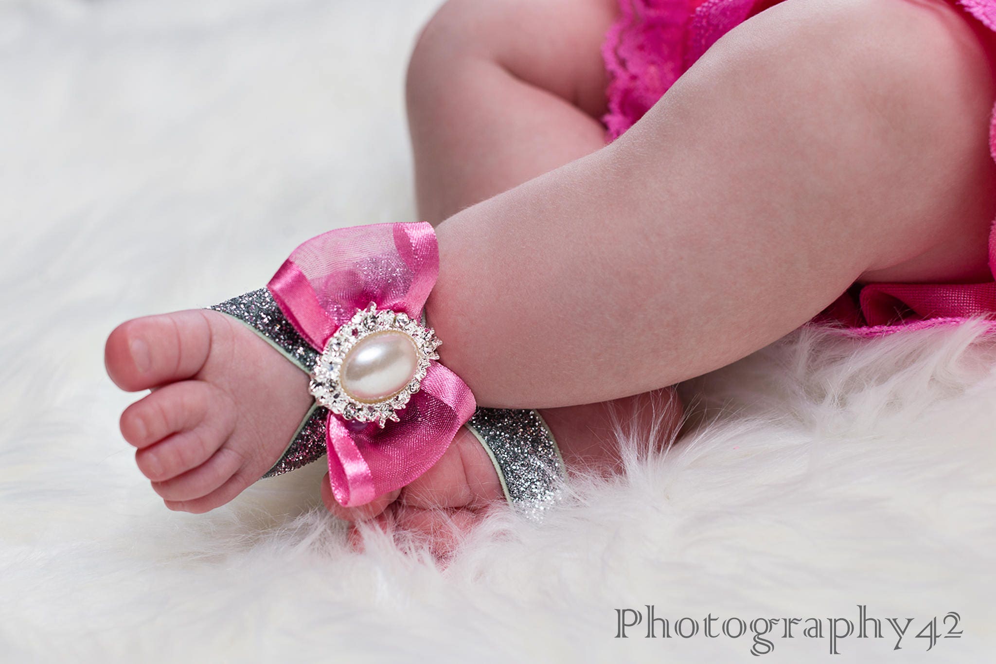 Barefoot Sandals/Baby Barefoot Sandal/Newborn Sandal/Baby