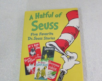 A Hatfull of Seuss, Vintage Dr. Seuss Book, Childrens Book, Story Book