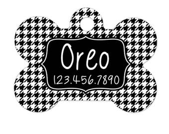 Personalized Dog Tag - Dog Id Tag - Personalized Bone Dog Tag - Custom Pet Id Tag