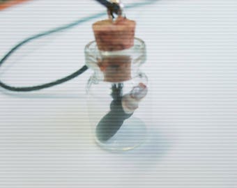 PARCHMENT VIAL PENDANT