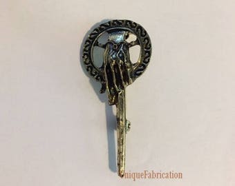 Game of Thrones Hand of the King Antiqued Bronzed Colored Brooch Pin