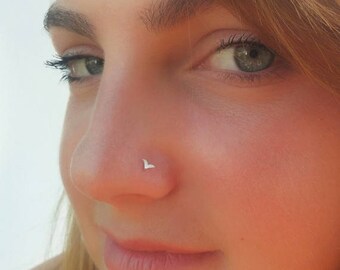SALE15% Small nose ring, indian nose rings , nose rings, tiny nose stud ,Tragus , Indian nose stud, Tiny nose ring, nose stud, Cartilage,