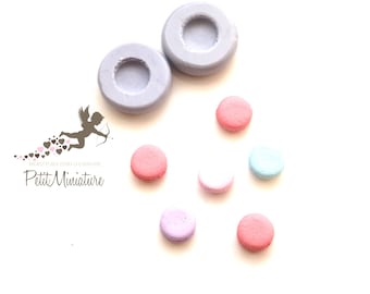 Silicone mold-silicone mold macaron-macaron molds-silicone jewelry mold-miniature mold-mold polymer clay-molds-mold -macaron ST337