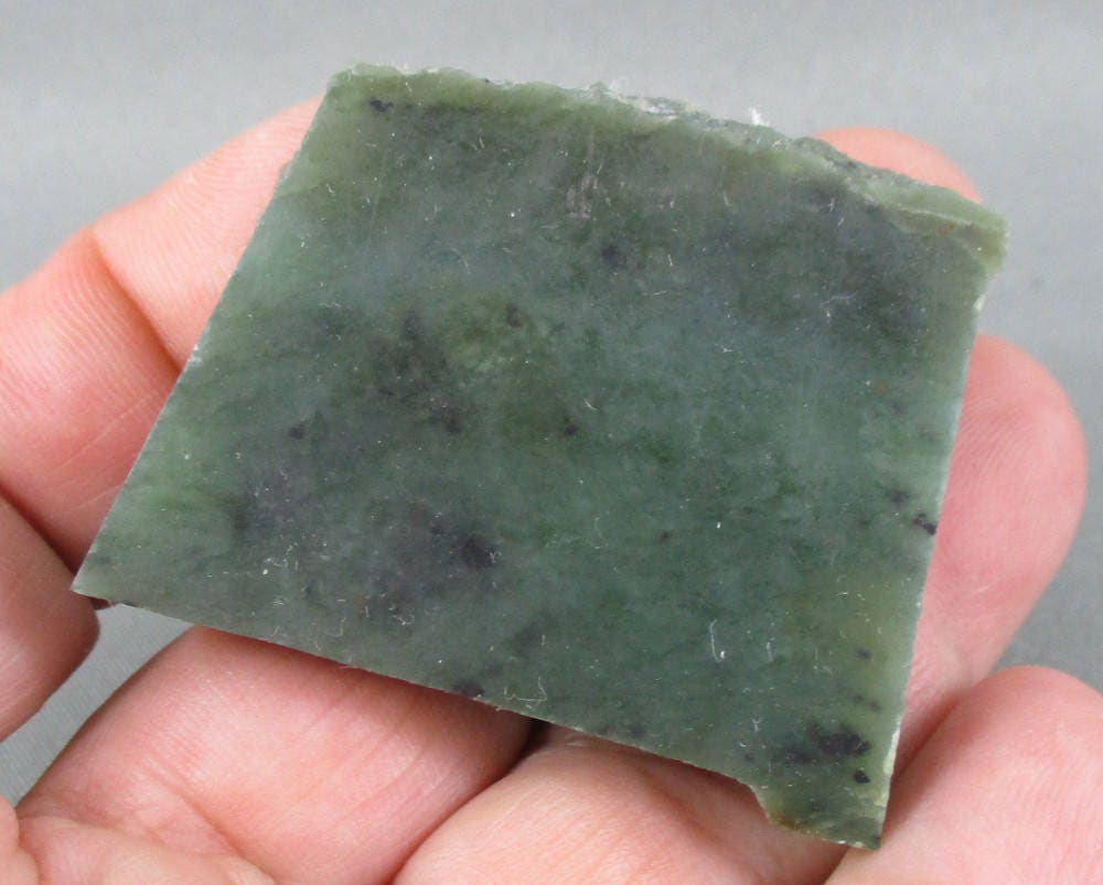 Raw BC Nephrite Jade Rough Jade Good Luck Crystal Healing