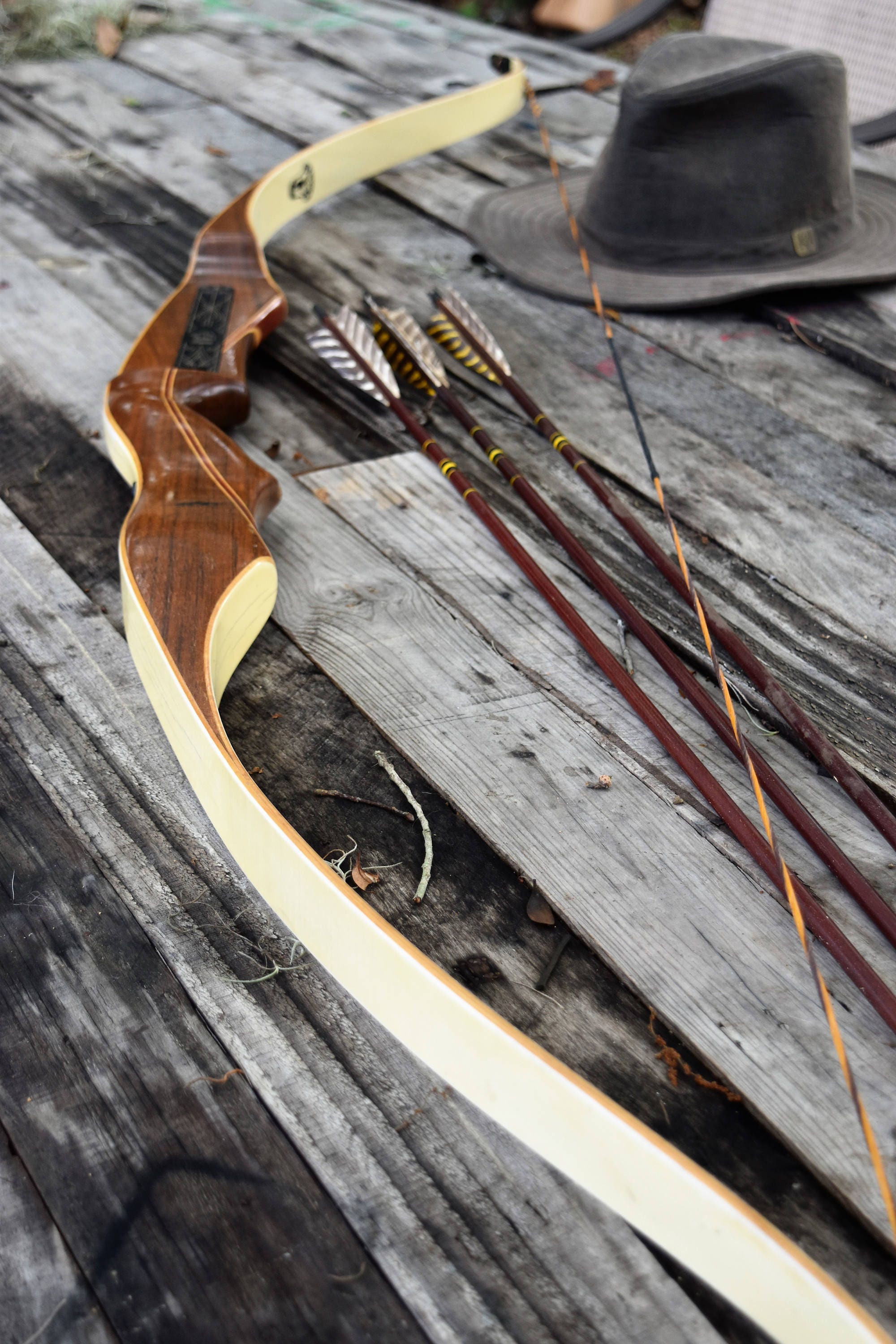 Archery Bow,Vintage Bear Tartar, 45 recurve bow RH Archery Bow,Vintage Bear Tartar, 45 recurve bow RH