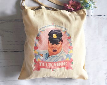 Latrice Royale "Tuckahoe - Prison for Ladies" Cotton Tote Bag - RuPaul's Drag Race "Get Those Nuts Away from My Face"
