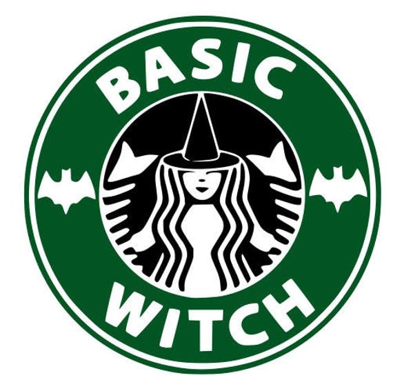 Download SVG basic witch starbucks logo halloween starbucks svg