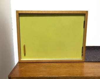 50s Vintage Mid Century Modernist Kandya Trimma small wall kitchen cabinet by Frank Guille