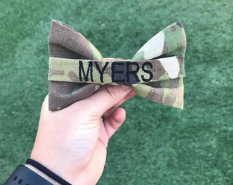 Military Army OCP Nametape Bow