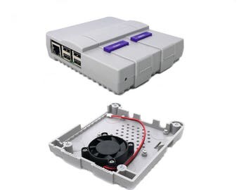 Super Tinytendo Raspberry Pi 3 Case, Raspberry Pi Case, Not 3D Printed, Raspberry Pi 3, SNES raspberry pi, SNES RPi, RetroPie, SNES pi