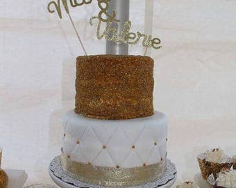 Personalize Wedding Cake Topper - Décoration gateau de mariage