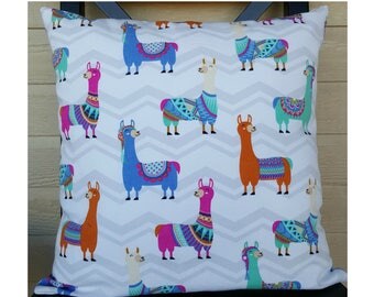 martha stewart llama pillow