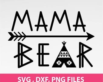 Download Mama bear svg | Etsy