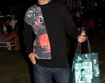 Black Cotton Star Wars Sweatshirt