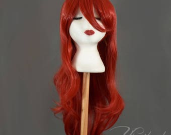 Red wig | cosplay wig | ariel wig | poison ivy wig | ariel cosplay | poison ivy cosplay - long wig with high quality synthetic hair