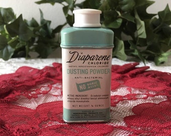 A 1950's Diaperene Dusting Powder Tin