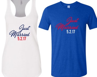 just married shirts walmart