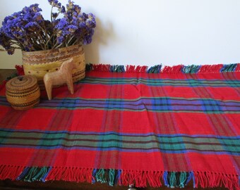 MacBrayne Tartan Crest Table Runner - Cotton table runner main image 0