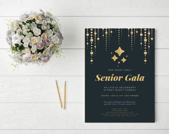 Gala invitation | Etsy