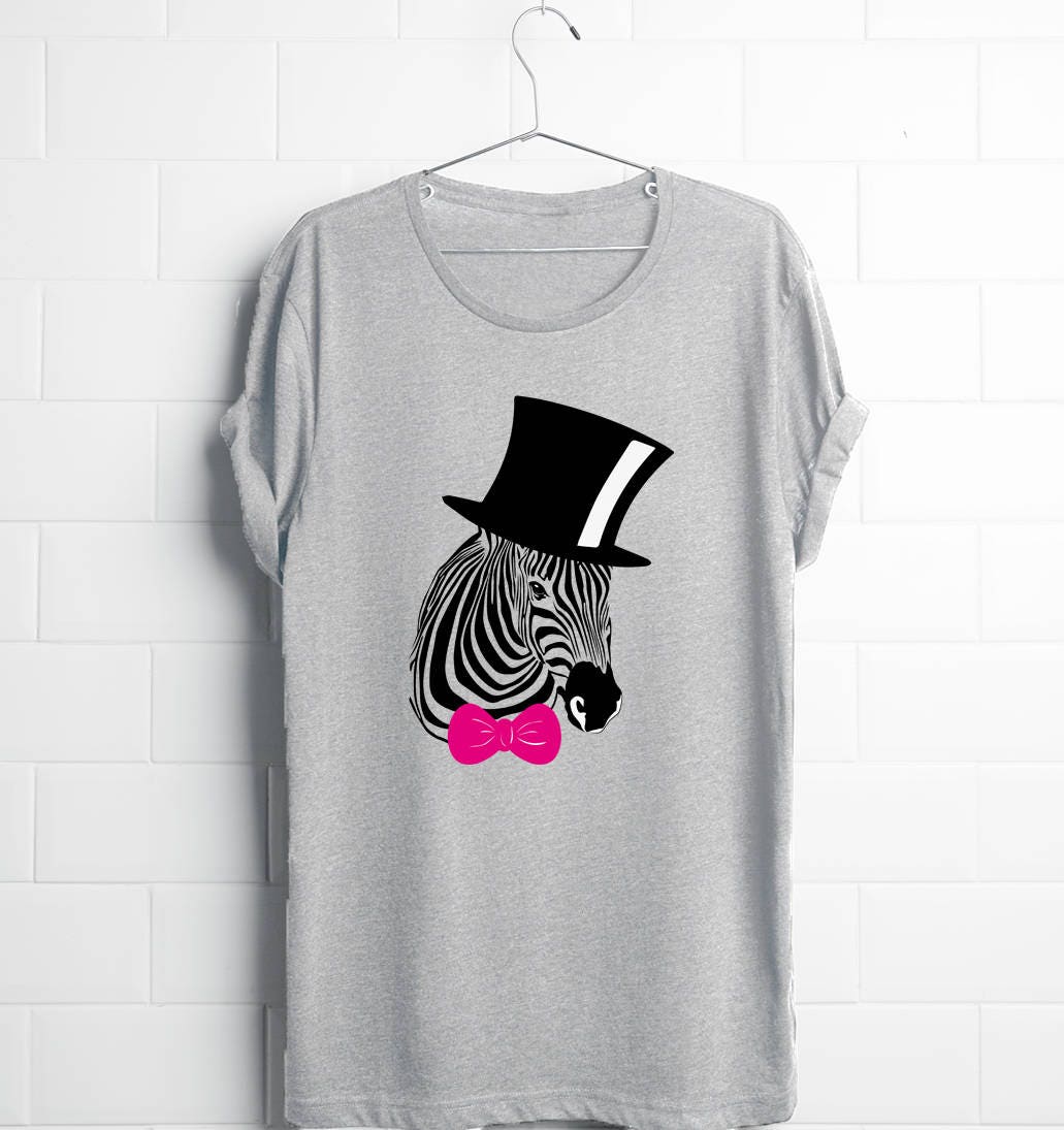Zebra tshirt Women Zebra graphic tees her graphic t shirts