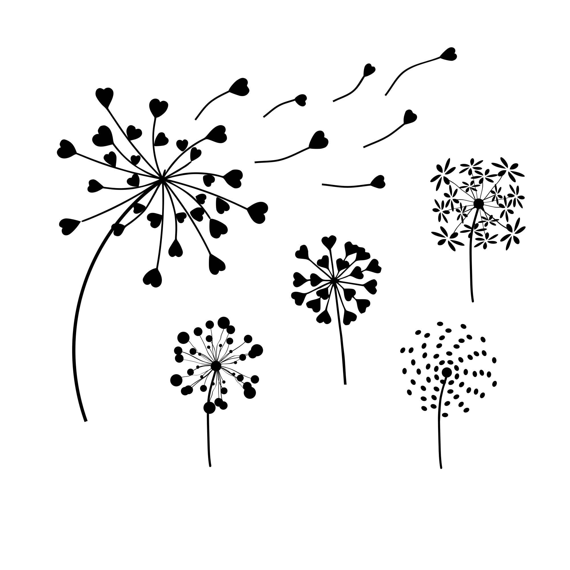 Free Free Butterfly Dandelion Svg 218 SVG PNG EPS DXF File