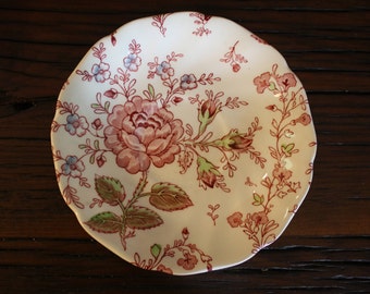 Johnson Brothers Rose Chintz Saucers (4)