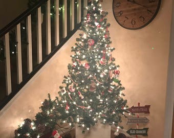 Christmas tree box | Etsy