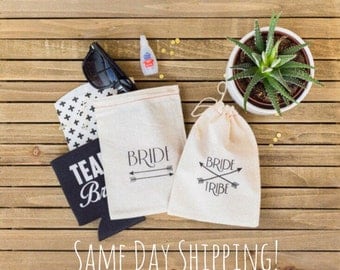 Hangover Kit Bags - Bride Tribe Hangover Kit Bags - Bachelorette Party Favors Bags - Bride Tribe - Bride Tribe Wedding Favor - Same Day Ship