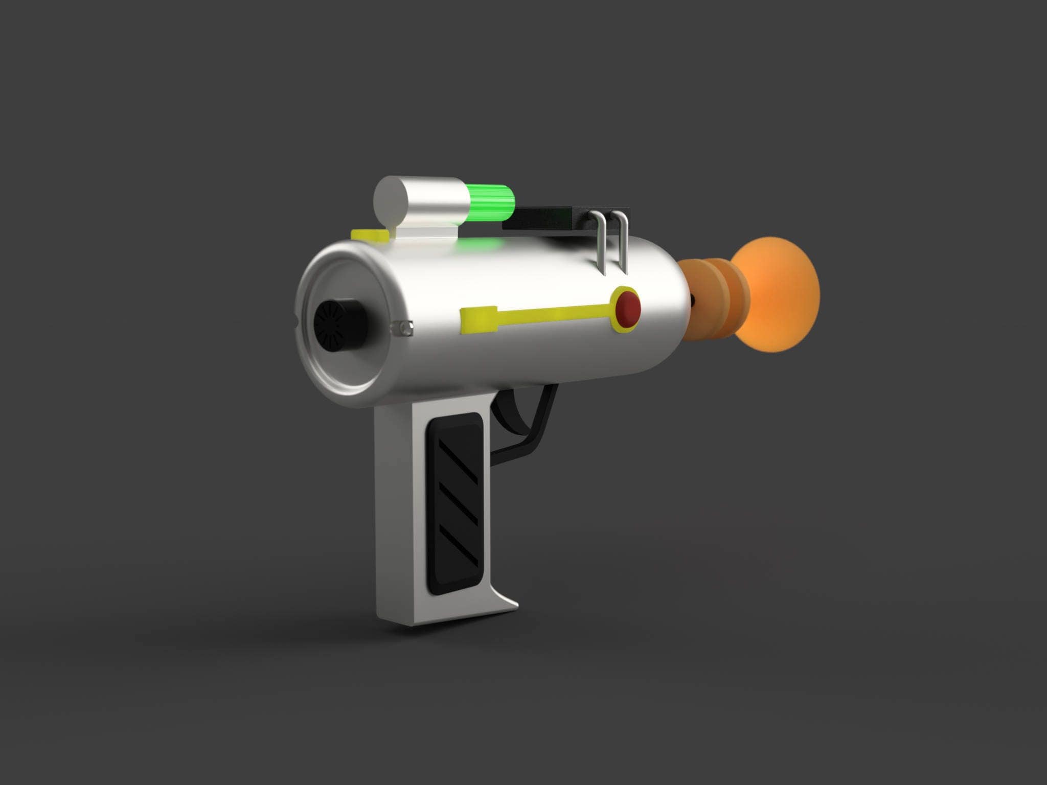 Ricks Laser Gun from Rick and Morty 3D Printable MODEL