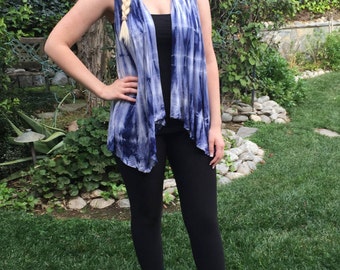 Plus Size Vest, Plus Size Clothing, Vests, Woman Vest, Plus Size, Women Vest, Navy Blue Bamboo, S/M L/XL Plus